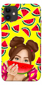 Чохол Watermelon girl для iPhone 11