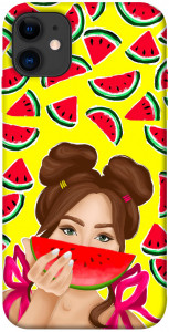 Чехол Watermelon girl для iPhone 11