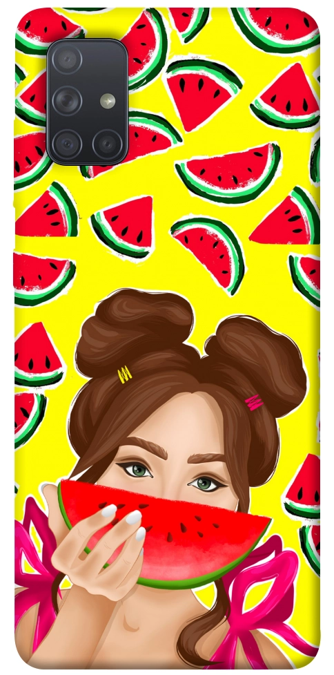 Чехол Watermelon girl для Galaxy A71 (2020)