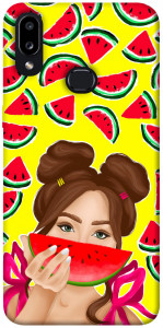Чехол Watermelon girl для Galaxy A10s (2019)
