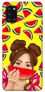 Чехол Watermelon girl для Galaxy A31 (2020)