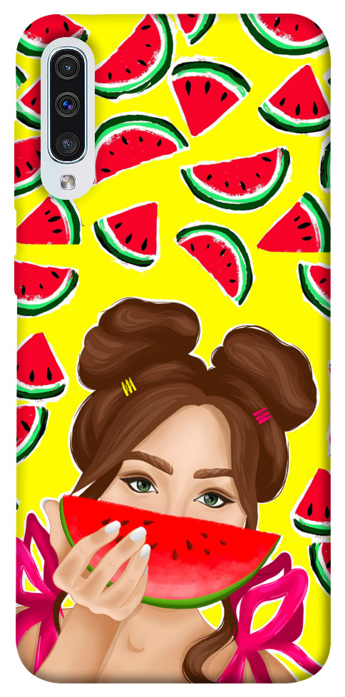 Чехол Watermelon girl для Galaxy A50 (2019)
