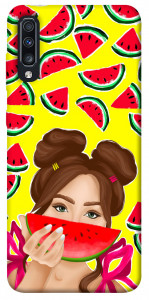 Чехол Watermelon girl для Galaxy A70 (2019)
