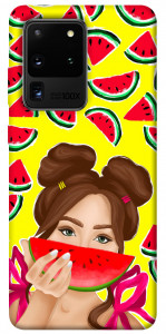 Чехол Watermelon girl для Galaxy S20 Ultra (2020)