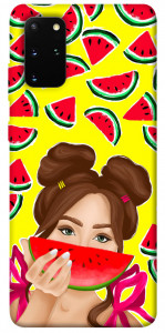 Чехол Watermelon girl для Galaxy S20 Plus (2020)