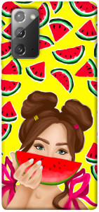 Чехол Watermelon girl для Galaxy Note 20
