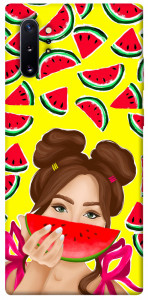 Чехол Watermelon girl для Galaxy Note 10+ (2019)