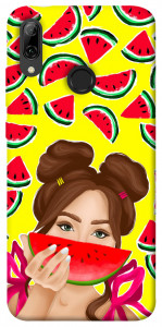 Чехол Watermelon girl для Huawei P Smart (2019)