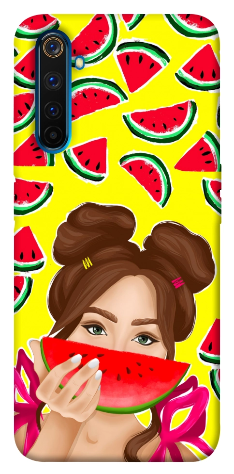 Чехол Watermelon girl для Realme 6 Pro