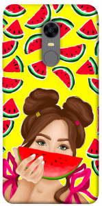 Чехол Watermelon girl для Xiaomi Redmi 5 Plus