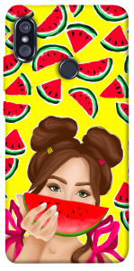 Чехол Watermelon girl для Xiaomi Redmi Note 5 (DC)