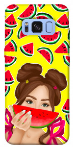 Чехол Watermelon girl для Galaxy S8 (G950)