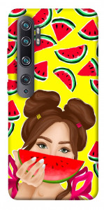 Чехол Watermelon girl для Xiaomi Mi Note 10