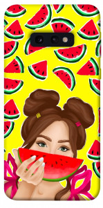 Чехол Watermelon girl для Galaxy S10e