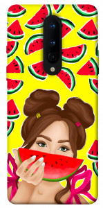 Чехол Watermelon girl для OnePlus 8