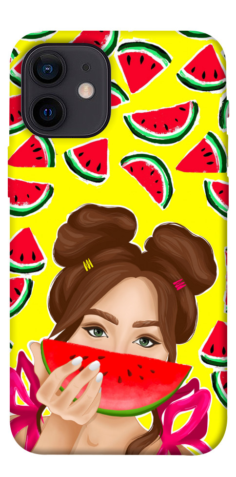 Чохол Watermelon girl для iPhone 12 mini