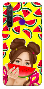 Чехол Watermelon girl для Realme 5 Pro