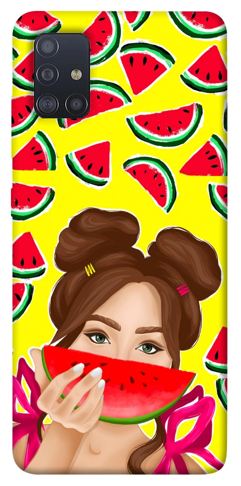 Чехол Watermelon girl для Galaxy M51