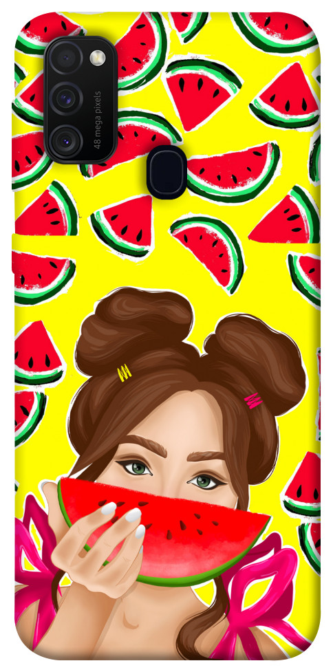 Чехол Watermelon girl для Galaxy M30s