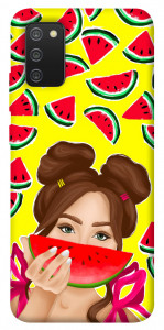 Чехол Watermelon girl для Galaxy A02s