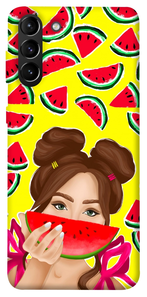 Чехол Watermelon girl для Galaxy S21+