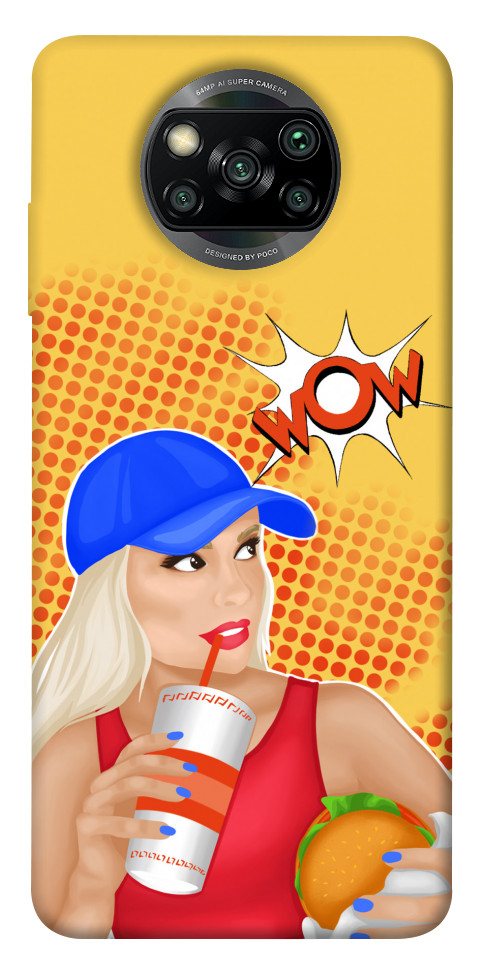 

Чехол Wow burger для Xiaomi Poco X3 Pro 1171707