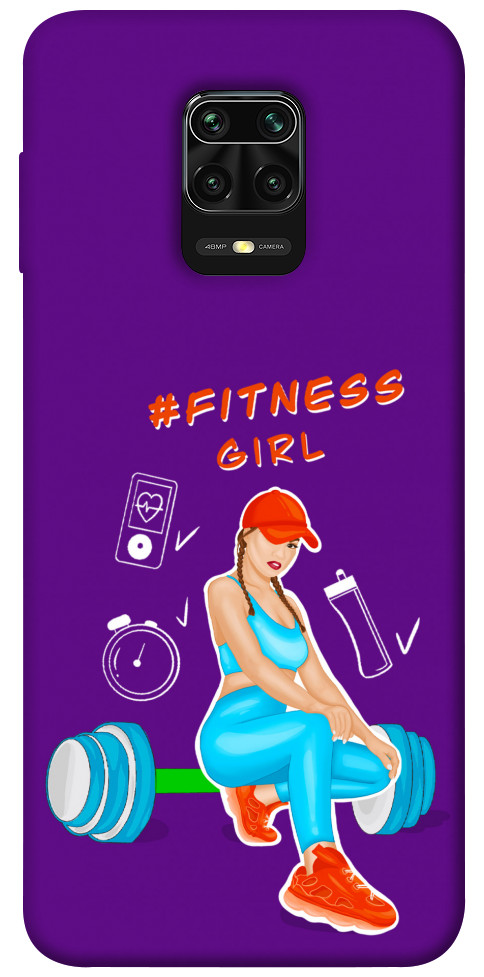 

Чехол Fitness girl для Xiaomi Redmi Note 9 Pro Max 1171804