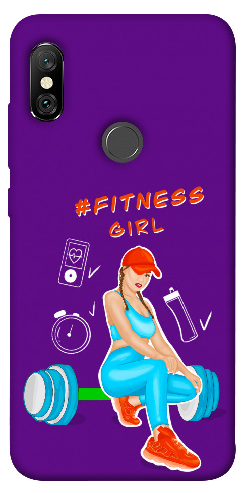 

Чохол Fitness girl для Xiaomi Redmi Note 6 Pro 1171815