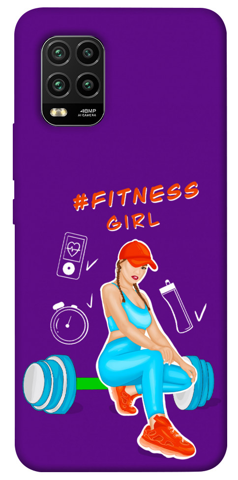 

Чехол Fitness girl для Xiaomi Mi 10 Lite 1171847