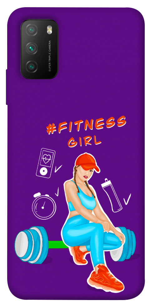 

Чехол Fitness girl для Xiaomi Poco M3 1171864