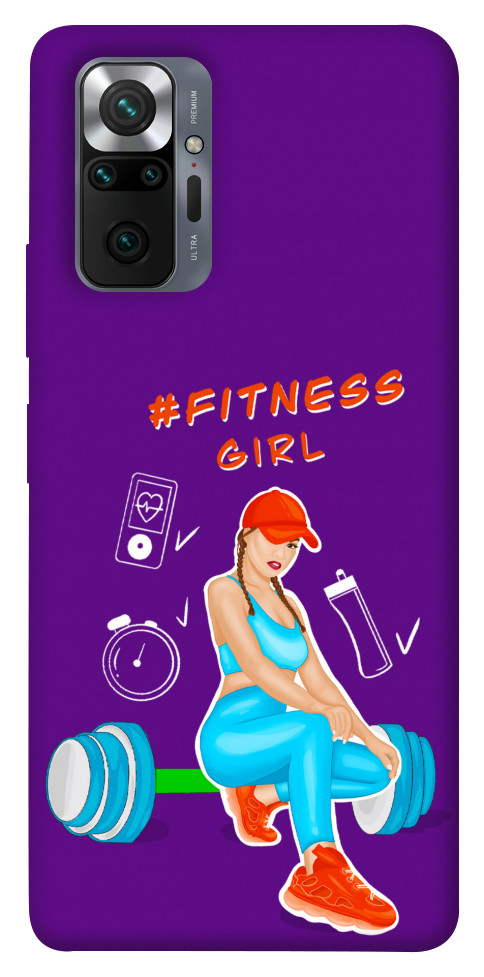 

Чехол Fitness girl для Xiaomi Redmi Note 10 Pro 1171877