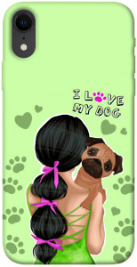 Чехол Love my dog для iPhone XR
