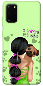 Чохол Love my dog для Galaxy S20 Plus (2020)