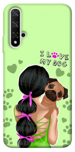 Чехол Love my dog для Huawei Honor 20