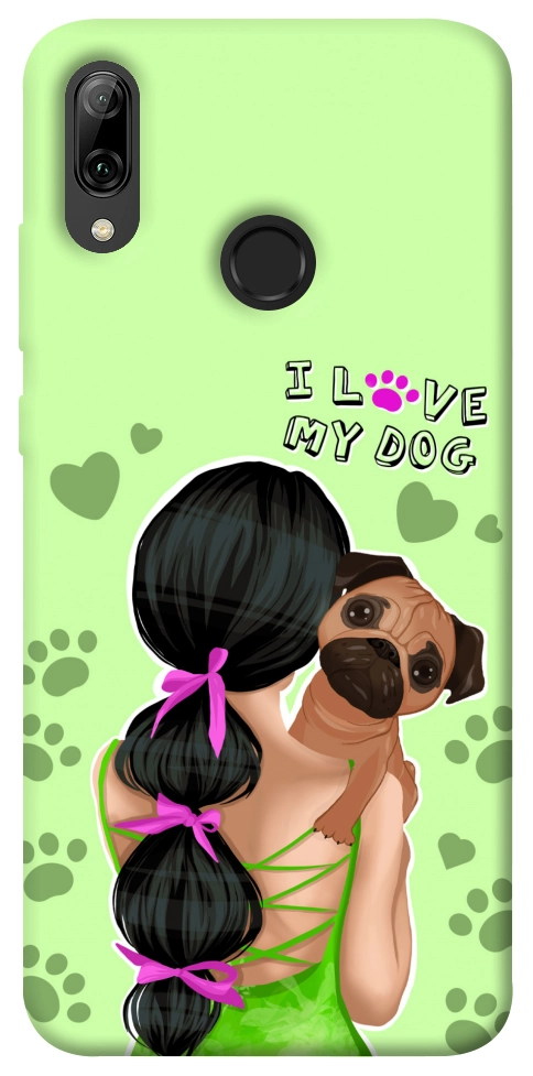 Чохол Love my dog для Huawei P Smart (2019)