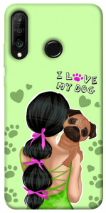 Чохол Love my dog для Huawei P30 Lite