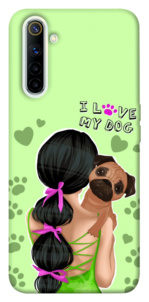 Чохол Love my dog для Realme 6