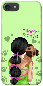 Чохол Love my dog для iPhone 8 (4.7")