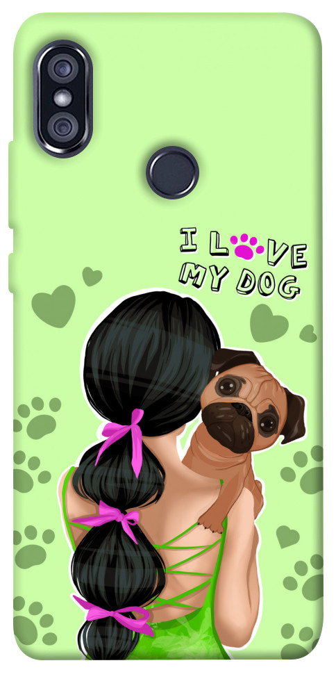 Чехол Love my dog для Xiaomi Redmi Note 5 (Dual Camera)