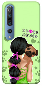 Чехол Love my dog для Xiaomi Mi 10
