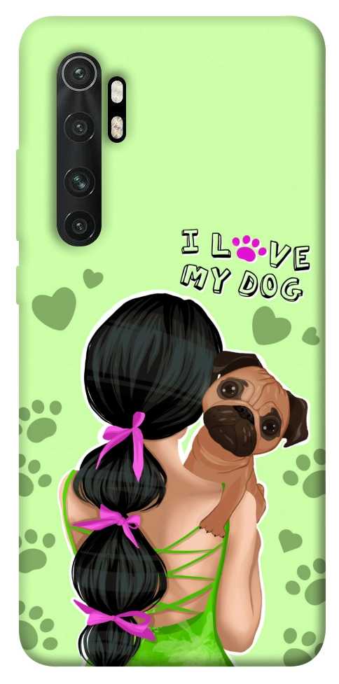 Чохол Love my dog для Xiaomi Mi Note 10 Lite