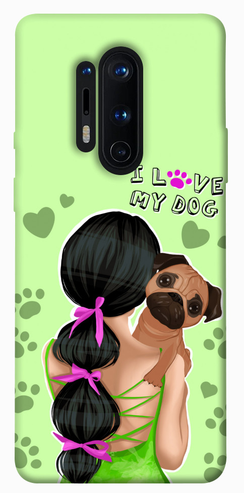 Чехол Love my dog для OnePlus 8 Pro
