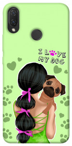 Чохол Love my dog для Huawei P Smart+