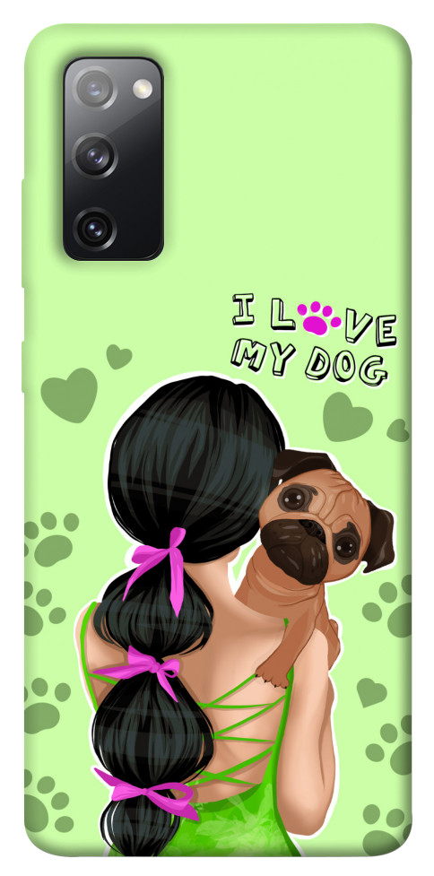 Чохол Love my dog для Galaxy S20 FE