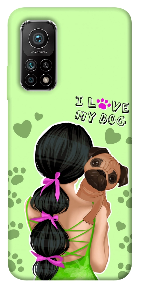 Чехол Love my dog для Xiaomi Mi 10T Pro