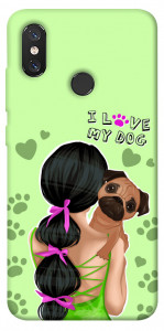 Чехол Love my dog для Xiaomi Mi 8
