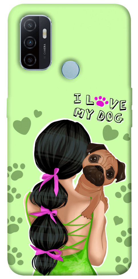 

Чехол Love my dog для Oppo A53 1177624