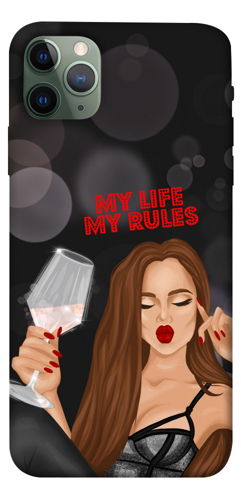 Чехол My life my rules для iPhone 11 Pro Max