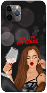 Чехол My life my rules для iPhone 11 Pro