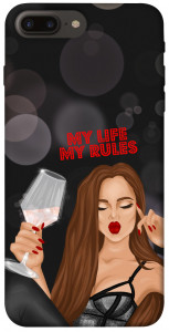 Чехол My life my rules для iPhone 7 plus (5.5")